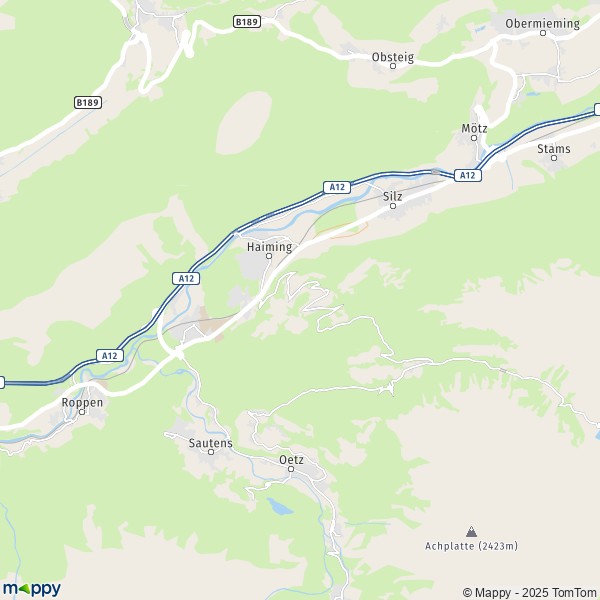 La carte pour la ville de Haiming 6425-6433