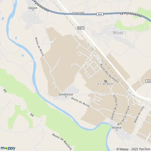 Plan saintpeesurnivelle carte de saintpeesurnivelle (64310) et infos pratiques