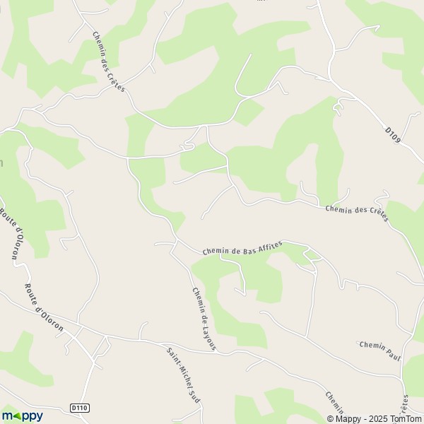 Carte Escot, 64360 Lucq-de-Béarn
