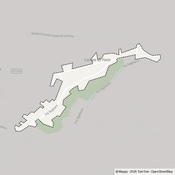 Plan Campo di Fano : carte de Campo di Fano, 67030 Prezza et infos ...
