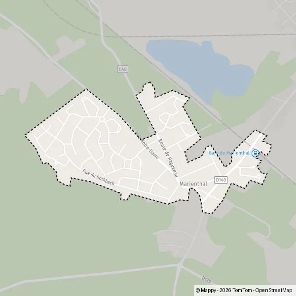 Plan Marienthal Carte De Marienthal 67500 Et Infos Pratiques