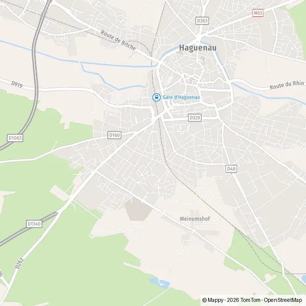 Carte Musau, 67500 Haguenau