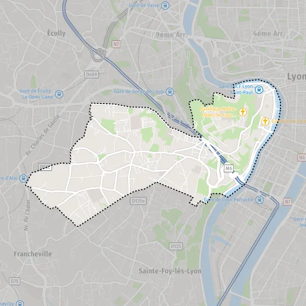 Plan Lyon Carte De Lyon Et Infos Pratiques