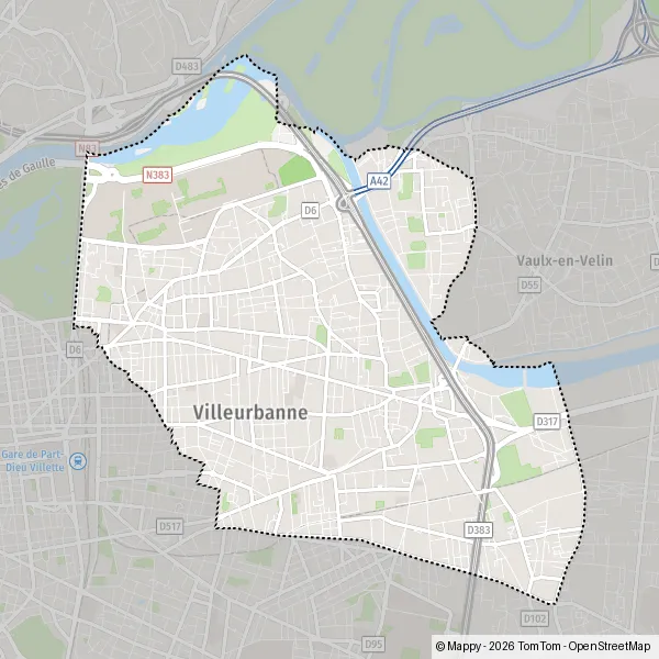 plan-villeurbanne-carte-de-villeurbanne-69100-et-infos-pratiques