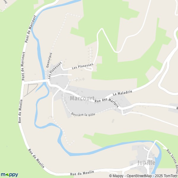Carte Marcourt, 6987 Rendeux