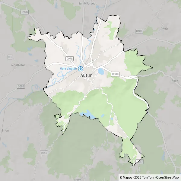 Carte Autun Et Environs – Découvrez – RARBL