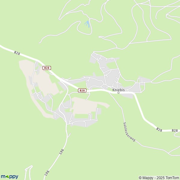 Carte Kniebis, 72250 Freudenstadt