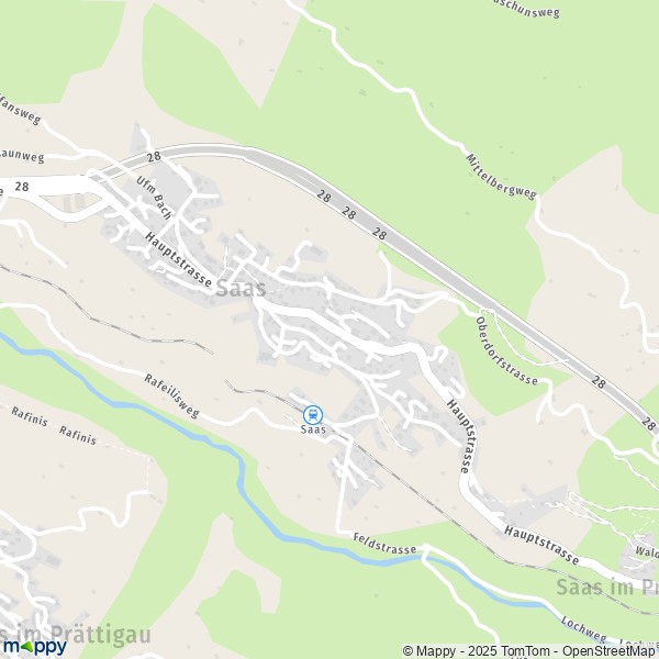 Carte Saas, 7247 Klosters