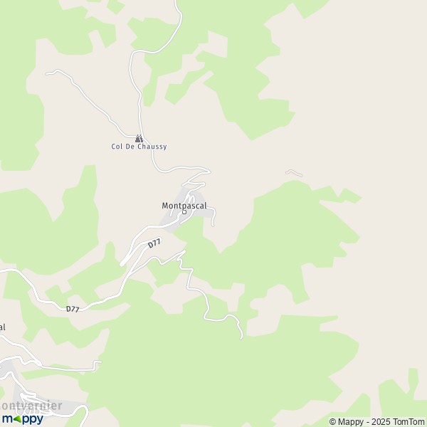 Carte La Combe, 73300 La Tour-en-Maurienne