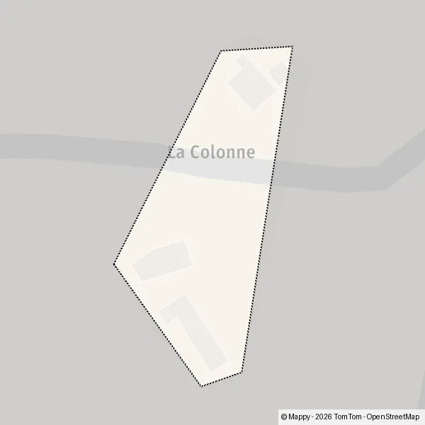 Plan La Colonne : carte de La Colonne, 73700 Séez et infos pratiques