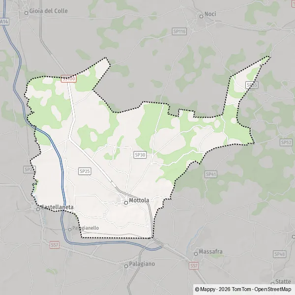 Plan Mottola : carte de Mottola (74017) et infos pratiques