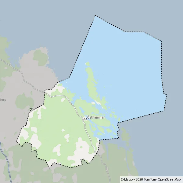 Plan Östhammar : carte de Östhammar (74198) et infos pratiques
