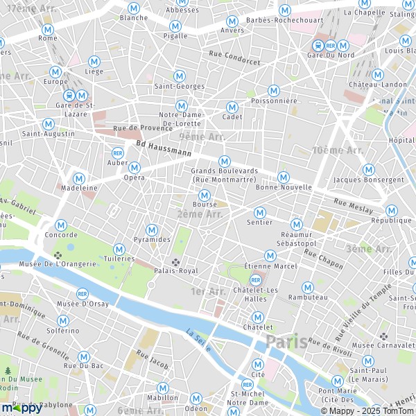 Plan Paris Carte De Paris Et Infos Pratiques