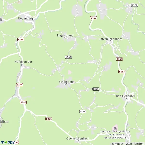 Plan Schömberg carte de Schömberg (75323) et infos pratiques