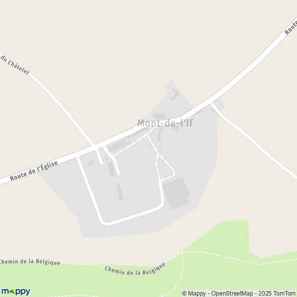 Carte Mont-de-l'If, 76190 Saint-Martin de l'If