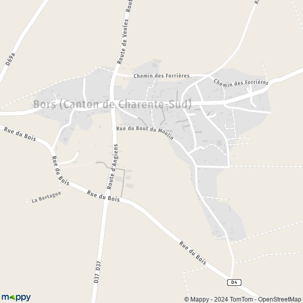 La carte pour la ville de Blosseville 76460