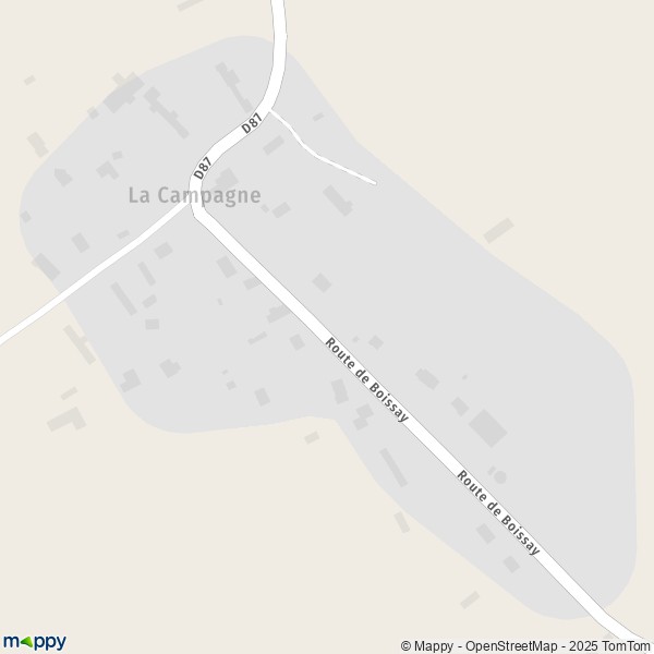 Carte La Campagne, 76750 Saint-Germain-des-Essourts