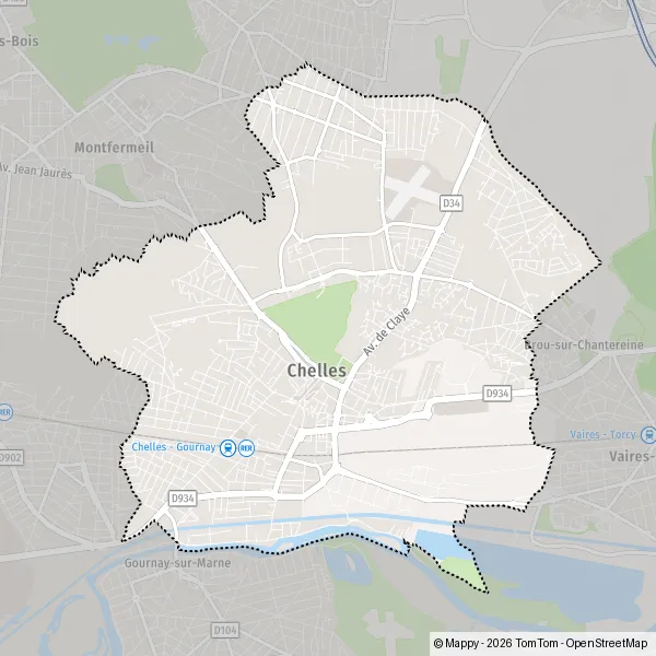 Plan Chelles Carte De Chelles 77500 Et Infos Pratiques