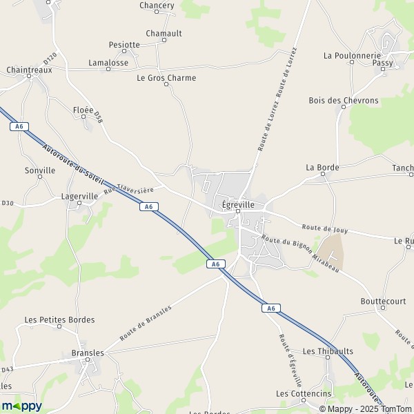 Carte Saint-Louis, 77620 Égreville