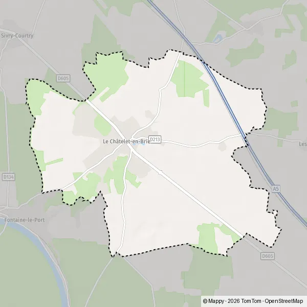 Plan Le Chatelet En Brie Carte De Le Chatelet En Brie 770 Et Infos Pratiques