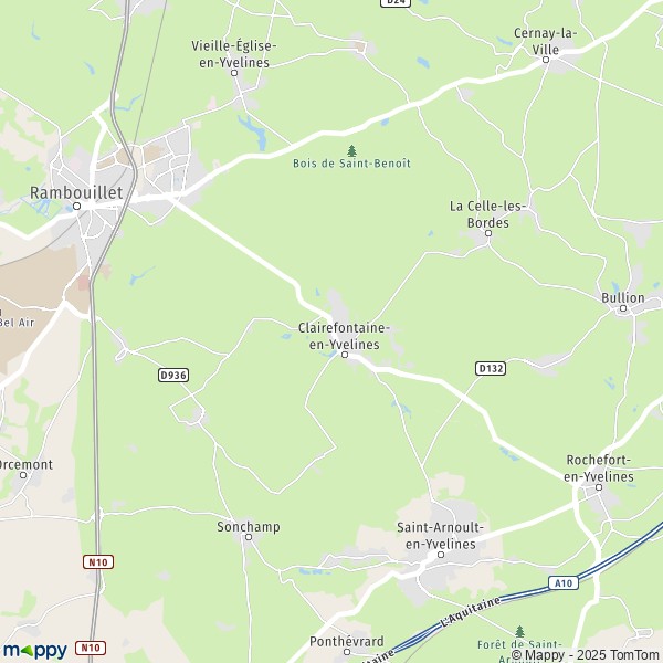 Plan Clairefontaine En Yvelines Carte De Clairefontaine En Yvelines 781 Et Infos Pratiques