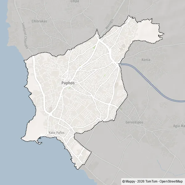 Plan Paphos : carte de Paphos (8010) et infos pratiques