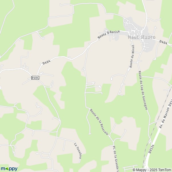Carte La Roseraie, 80500 Montdidier