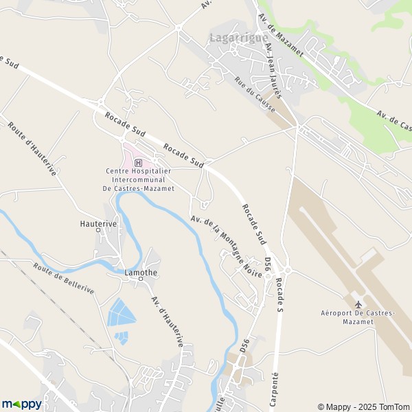 Carte Le Causse, 81100 Castres