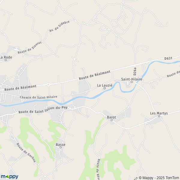 Carte Z.I. de la Chartreuse, 81100 Castres
