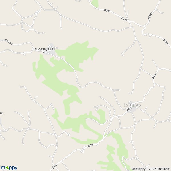 Carte Lespinasse, 82160 Caylus