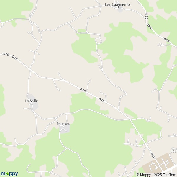 Carte Saint-Antoine, 82160 Caylus