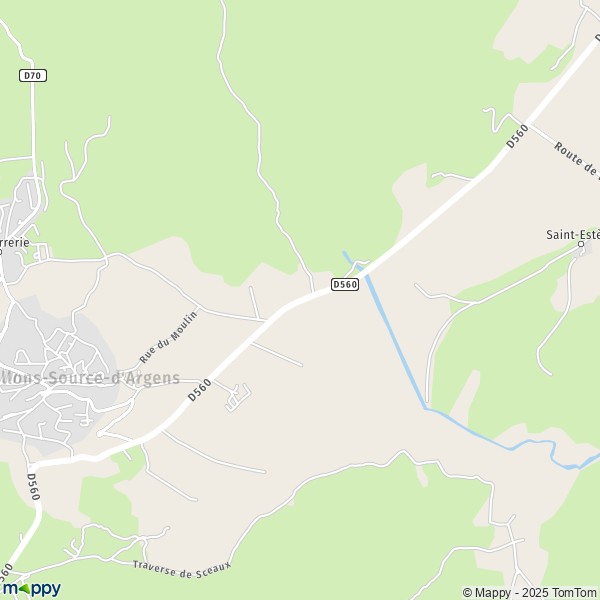 Carte La Foux, 83470 Seillons-Source-d'Argens