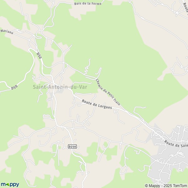 Carte Le Four, 83510 Saint-Antonin-du-Var