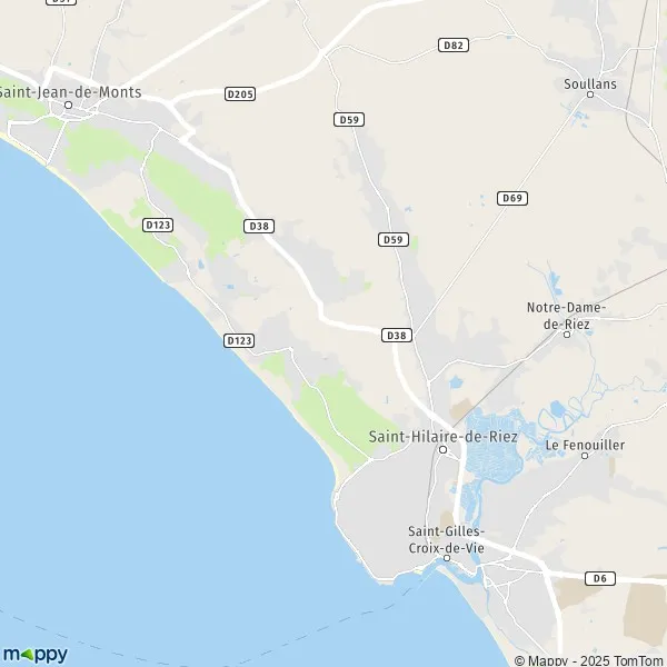 Plan Saint Hilaire De Riez Carte De Saint Hilaire De Riez 85270 Et Infos Pratiques