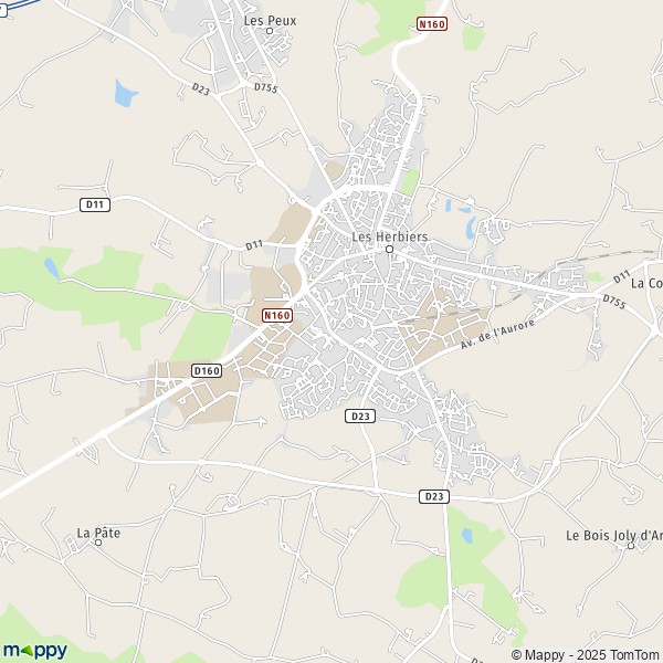 Carte Z.A.C. de la Buzenière, 85500 Les Herbiers