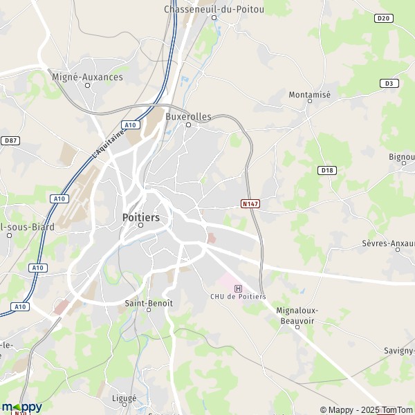 carte de poitiers