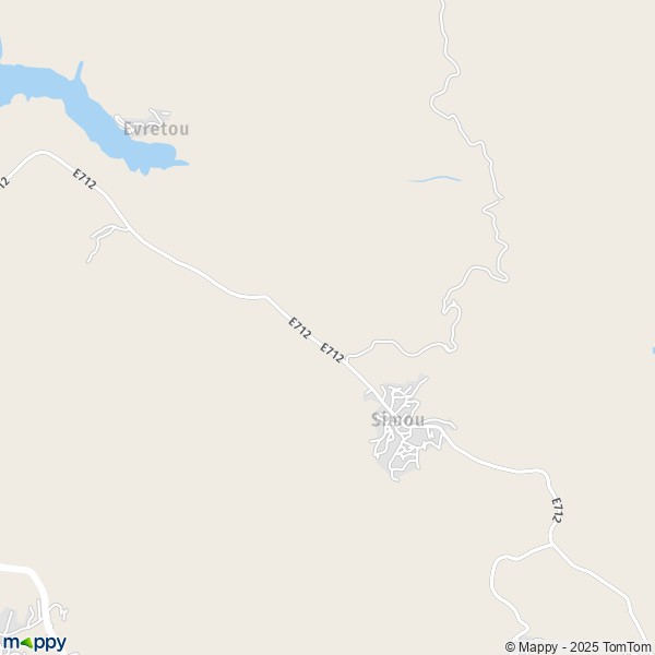 La carte pour la ville de Simou 8812