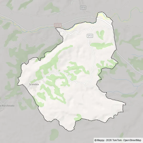 Plan Scandale : carte de Scandale (88831) et infos pratiques