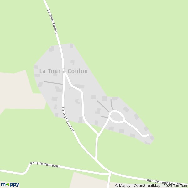 Carte La Tour à Coulon, 89000 Auxerre