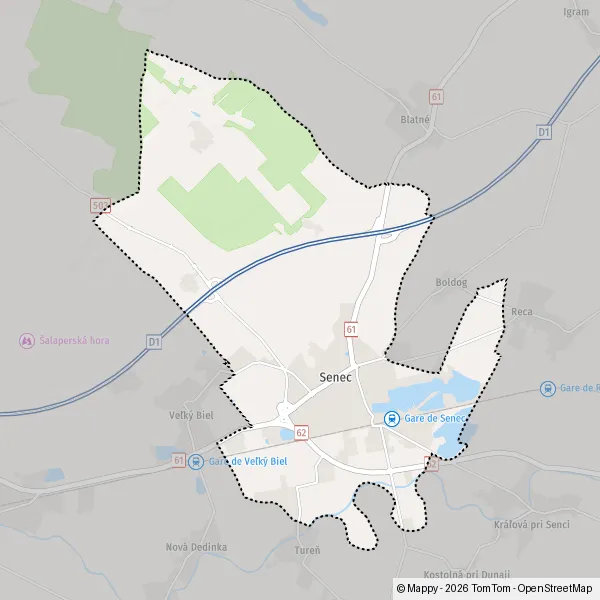 Plan Senec : carte de Senec (903 01) et infos pratiques
