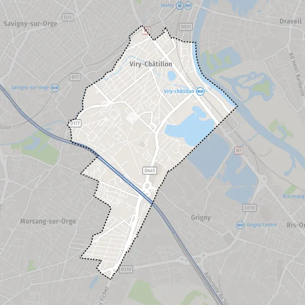 Plan Viry Chatillon Carte De Viry Chatillon Et Infos Pratiques