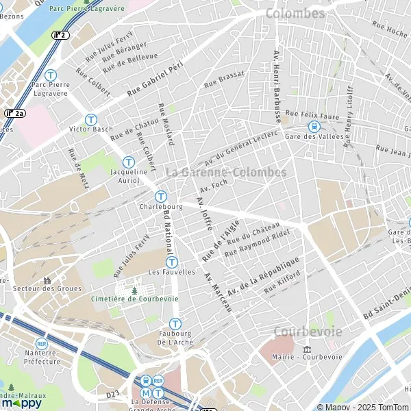 Plan lagarennecolombes carte de lagarennecolombes (92250) et infos pratiques