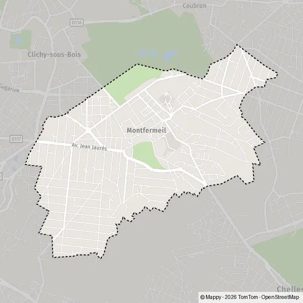 Plan Montfermeil Carte De Montfermeil Et Infos Pratiques