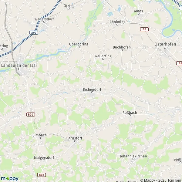 Plan Eichendorf carte de Eichendorf (94428) et infos pratiques