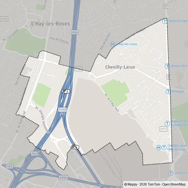 Plan Zone Delta : carte de Zone Delta, 94550 Chevilly-Larue et infos ...