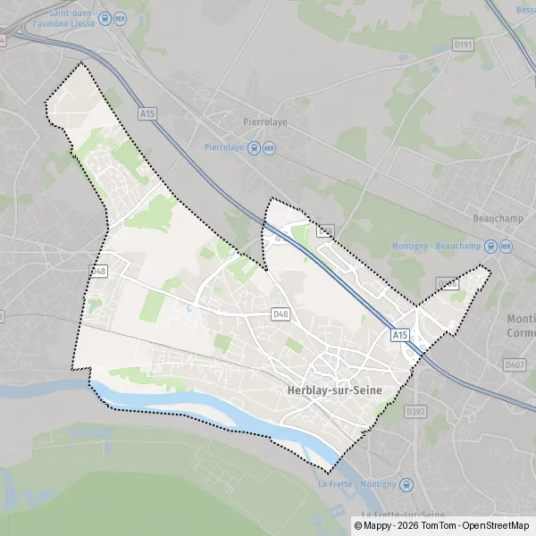 Plan Herblay-sur-Seine : carte de Herblay-sur-Seine (95220) et infos