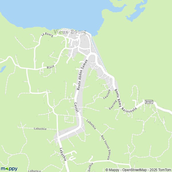 Carte Vieux Bourg, 97111 Morne-à-l'Eau