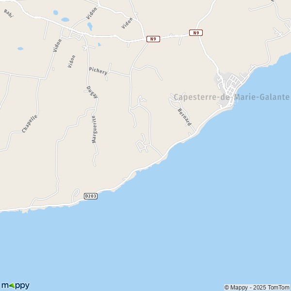 Carte Cadet, 97140 Capesterre-de-Marie-Galante