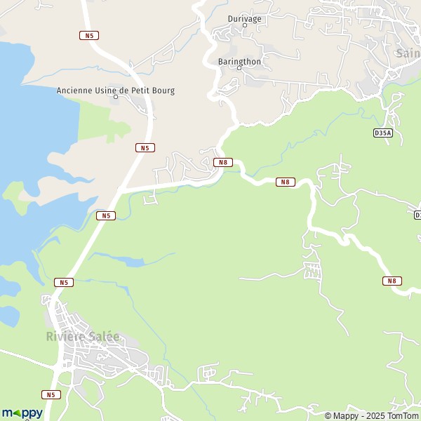 Carte Petit Morne, 97215 Rivière-Salée