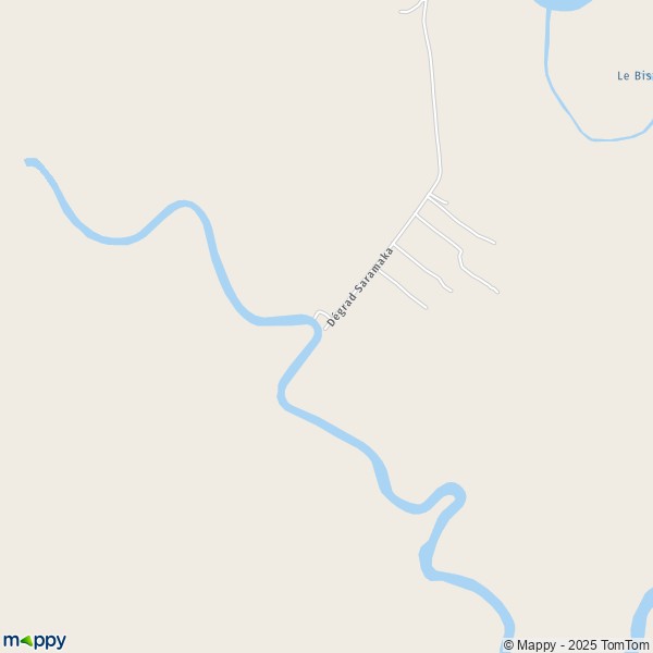 Carte Dégrad Saramaka, 97310 Kourou